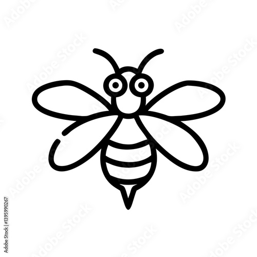 Bee Animal outline Icons