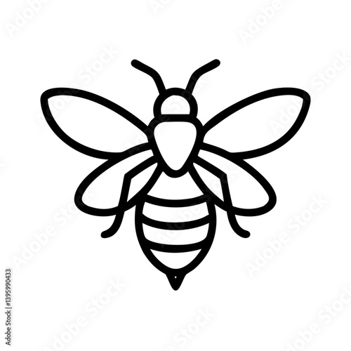 Bee Animal outline Icons