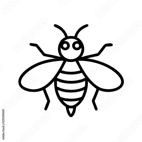 Bee Animal outline Icons