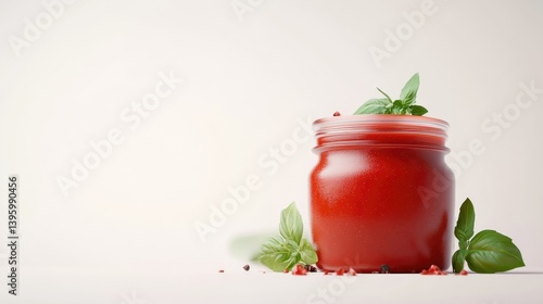 Wallpaper Mural Red Tomato Sauce in a Jar Torontodigital.ca