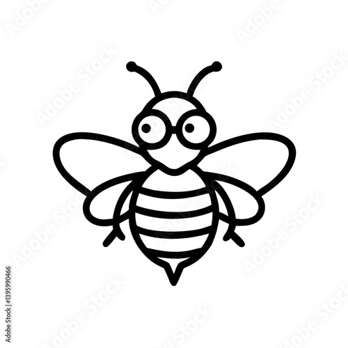 Bee Animal outline Icons