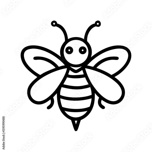 Bee Animal outline Icons