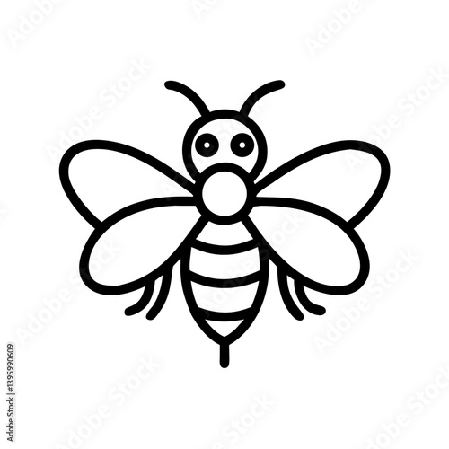 Bee Animal outline Icons
