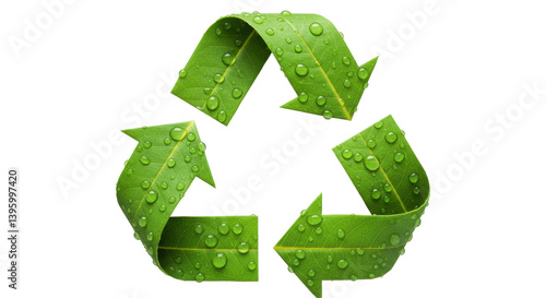Isolated Green Recycle