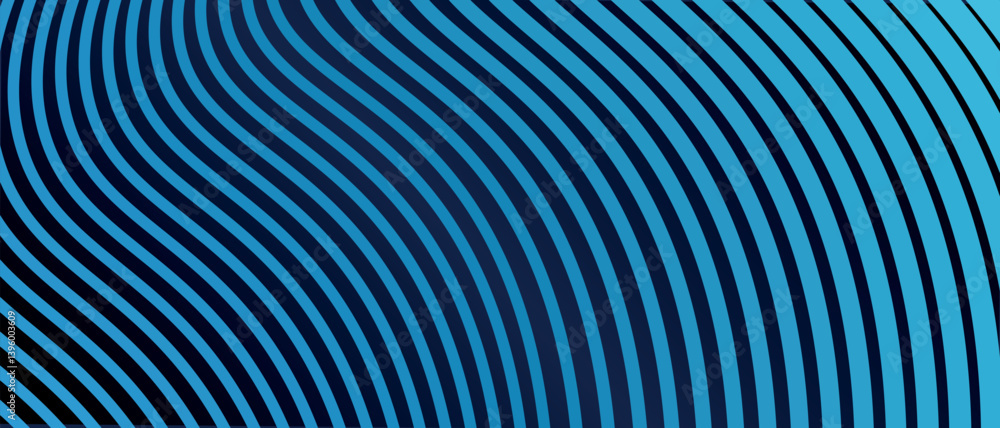 Abstract blue background with light blue lines and waves. Vector illustration of background Abstract blue background with light blue lines and waves. Vector illustration of background
