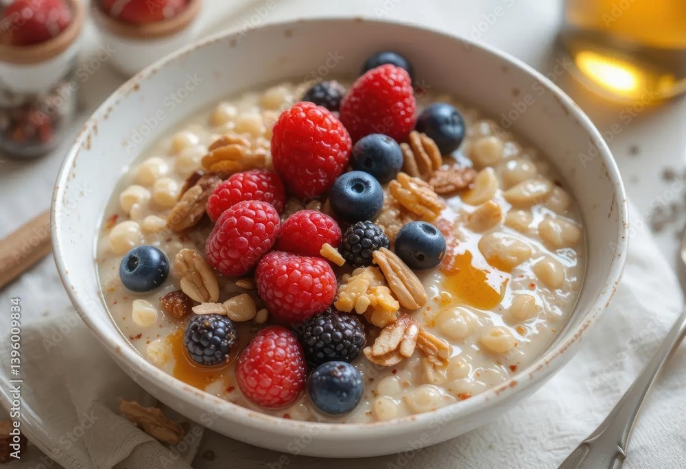 muesli with berries muesli with berries