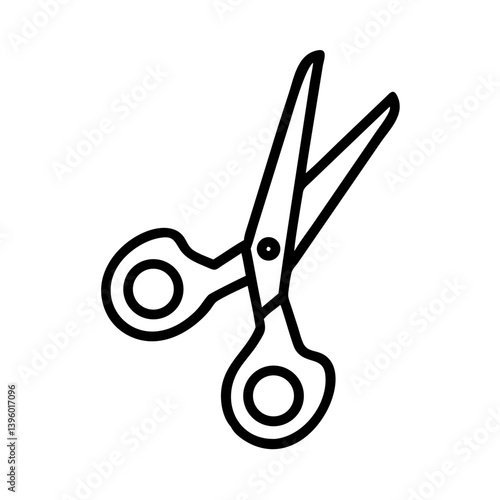 Scissors Icon for Creativity and Crafting Topics