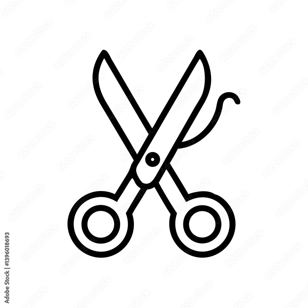 Scissors Icon for Creativity and Crafting Topics Scissors Icon for Creativity and Crafting Topics