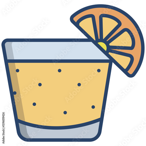 Linear color Tequilla Shot icon