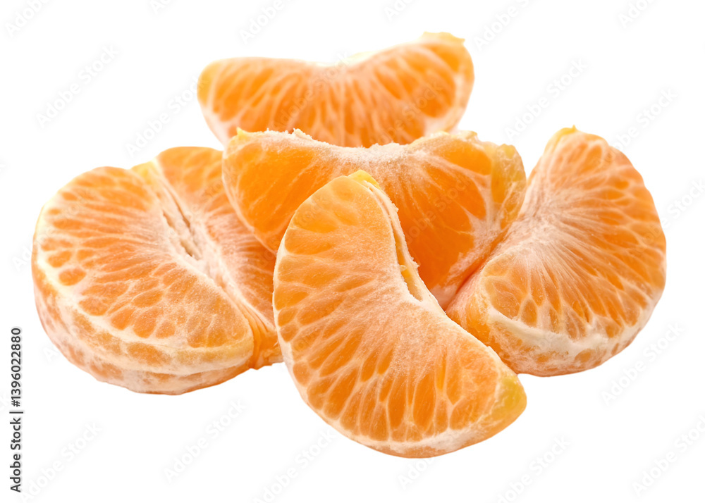 Mandarin orange isolated on transparent background Generative Ai.
Mandarin orange isolated on transparent background Generative Ai.