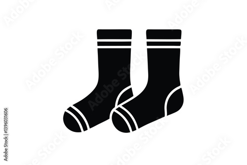 thermal socks vector