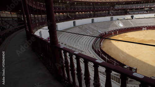 Bullring La Malagueta , traditional arena, Malaga, Spain