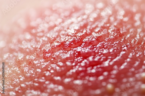 Medical a red, itchy skin lesion, characteristic ringworm, highlighted for educational purposes in dermatology studies.