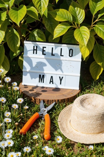 Obraz na płótnie how to make your own garden sign w salonie