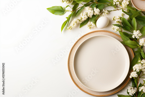 white plate with coconut