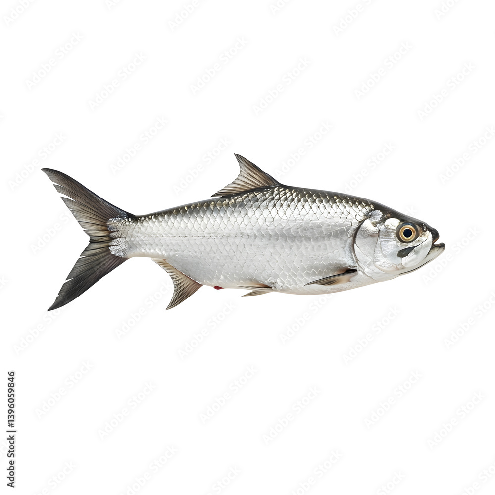 Naklejka premium a Tarpon fish on a transparent background.