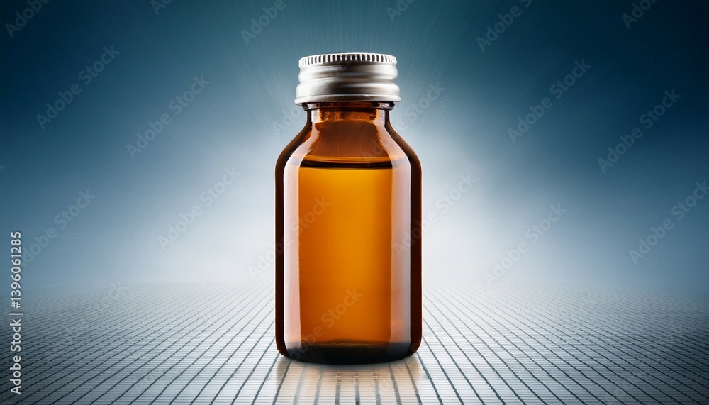 medicine bottle with medicine medicine bottle with medicine