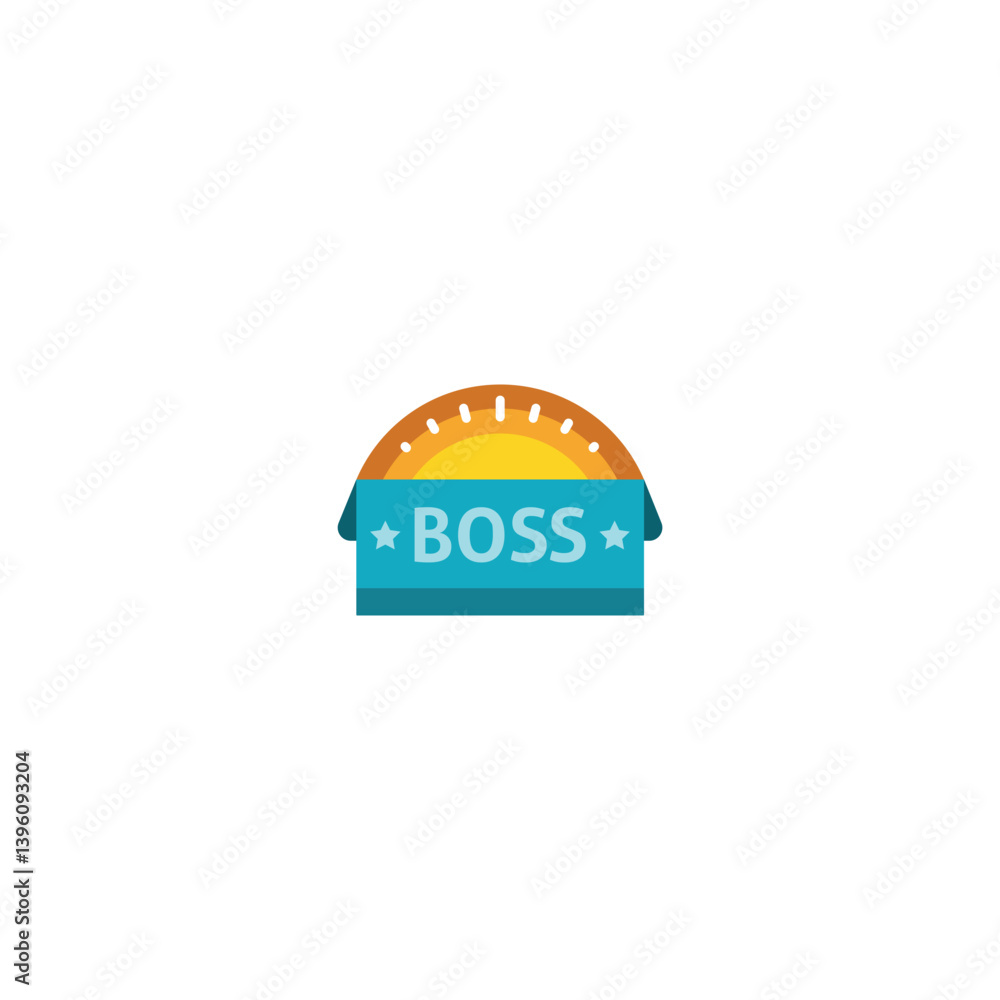 vector illustration of a Boss icon vector illustration of a Boss icon