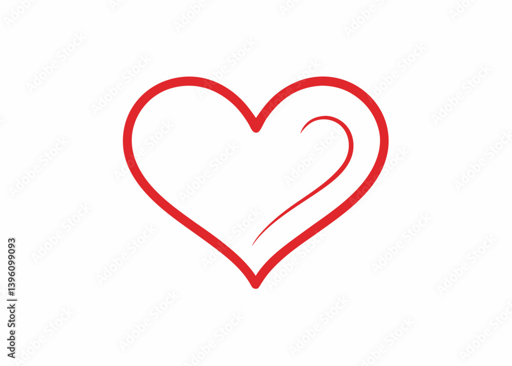 Simple Heart Icon: A minimalist, yet elegant, red heart icon, conveying love, affection, and care with simplicity and grace. Simple Heart Icon: A minimalist, yet elegant, red heart icon, conveying love, affection, and care with simplicity and grace.