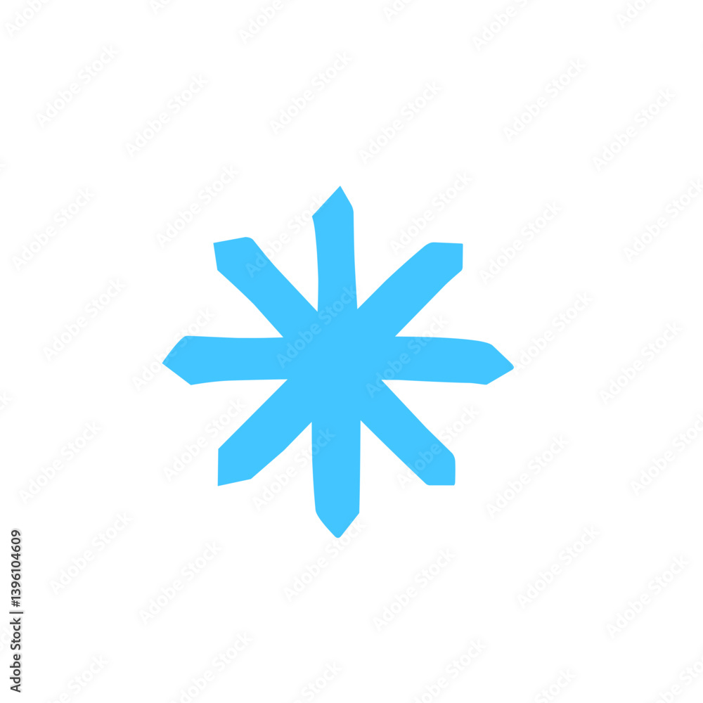 asterisk vector element asterisk vector element