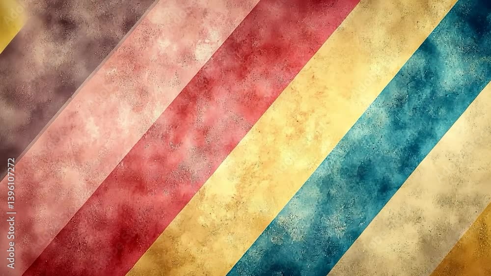 Vintage Diagonal Striped Background