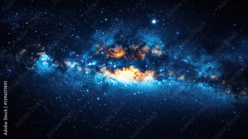 Cosmic expanse of nebulae Cosmic expanse of nebulae