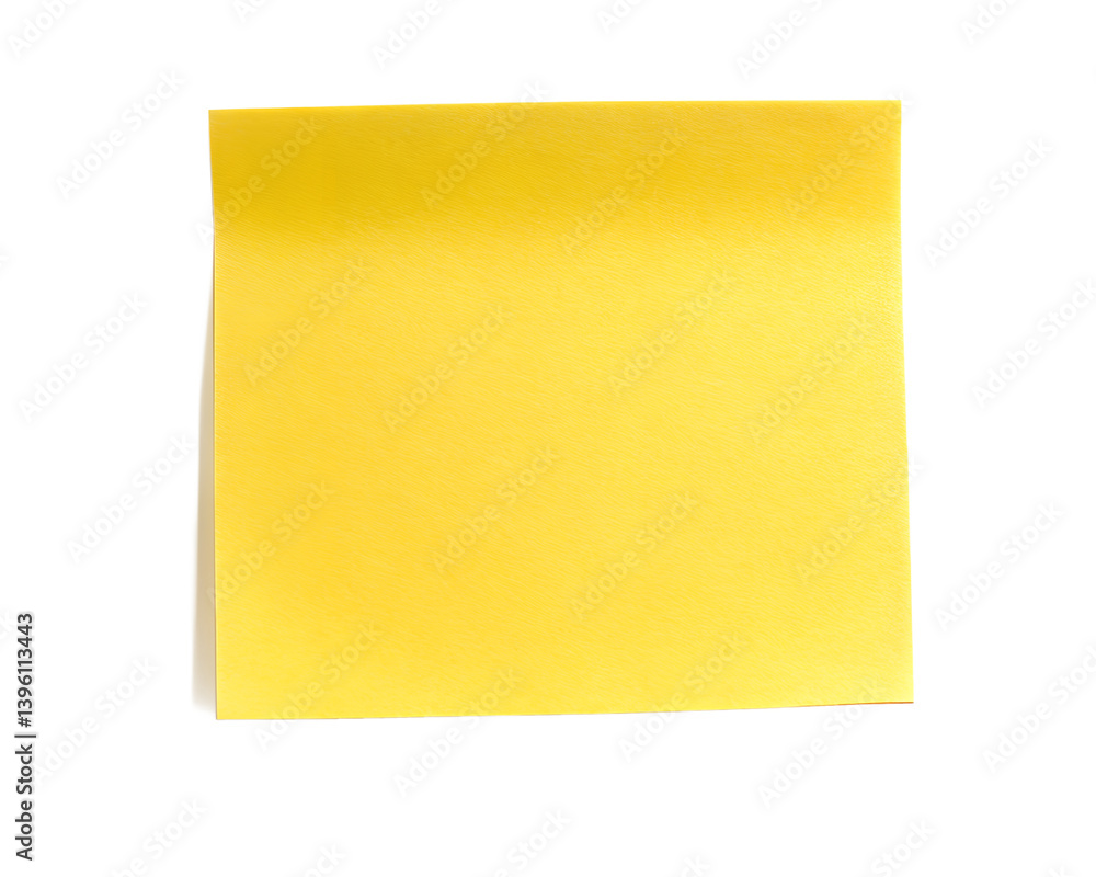 yellow sticky note isolated yellow sticky note isolated