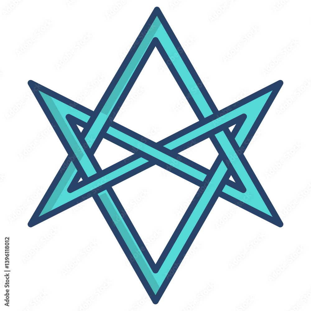 Linear color Thelema icon Linear color Thelema icon