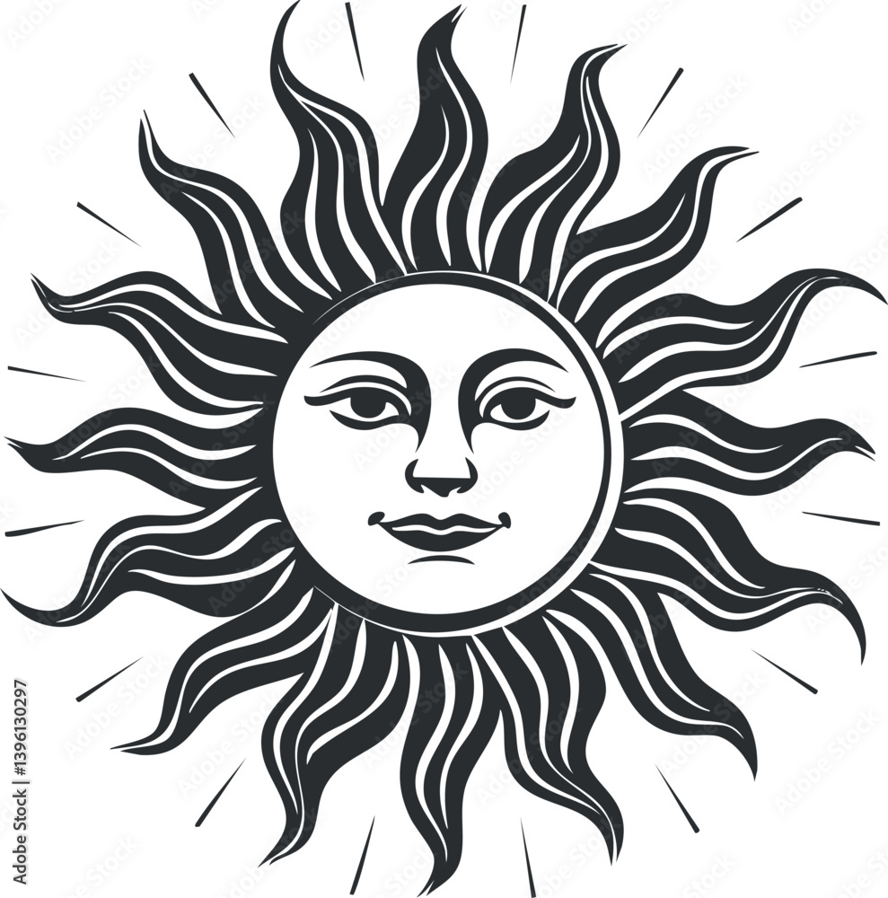 A vibrant illustration of a smiling sun with rays radiating outward, symbolizing warmth and brightness. A vibrant illustration of a smiling sun with rays radiating outward, symbolizing warmth and brightness.