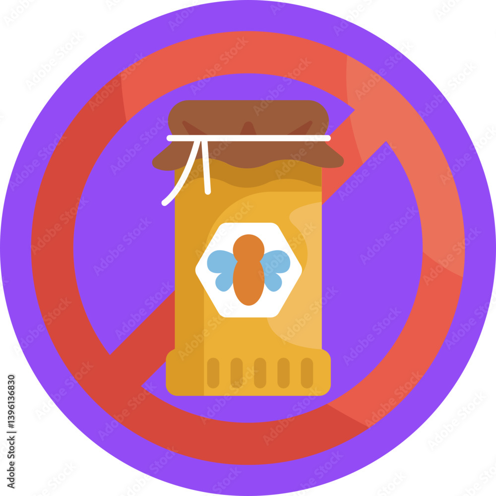 Indicates no honey: Represents a vegan-friendly option, highlighting that no honey is used. Indicates no honey: Represents a vegan-friendly option, highlighting that no honey is used.