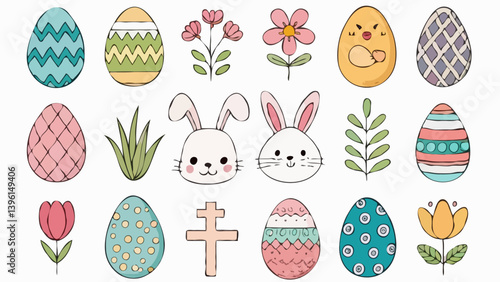 happy easter eggs day colorful april month 2025 year springtime holiday event multicolor culture happy easter day egg basket brown event holiday gift copy space religion hunt egg happy easter egg day