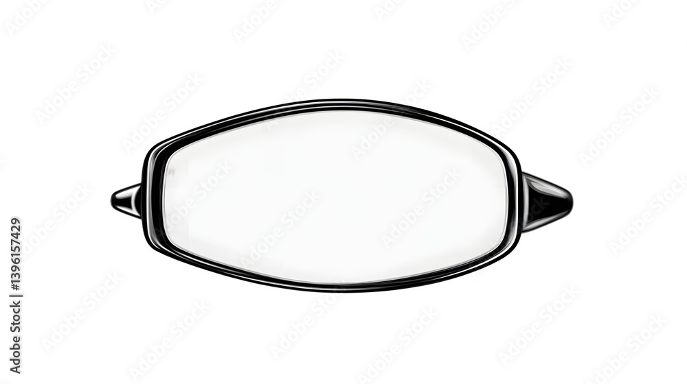 Modern Eyewear Design with Sleek Metal Frame and Transparent Lens Modern Eyewear Design with Sleek Metal Frame and Transparent Lens