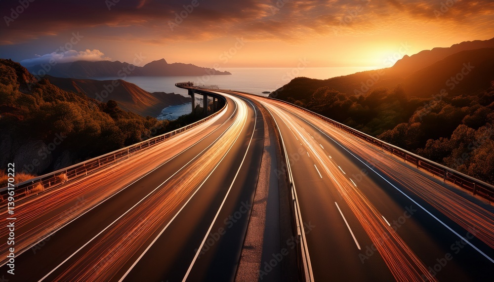 Naklejka premium Highway