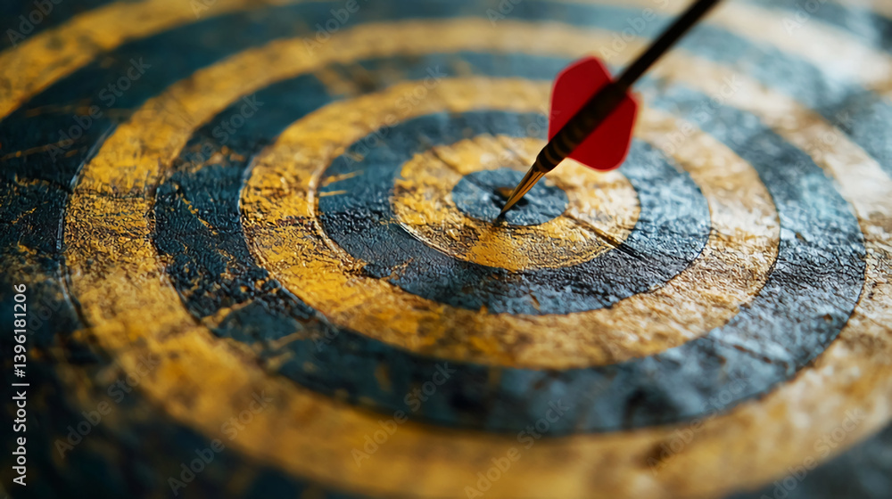 Dartboard target accuracy success goal achievement focus strategy aim precision bullseye business concept Dartboard target accuracy success goal achievement focus strategy aim precision bullseye business concept