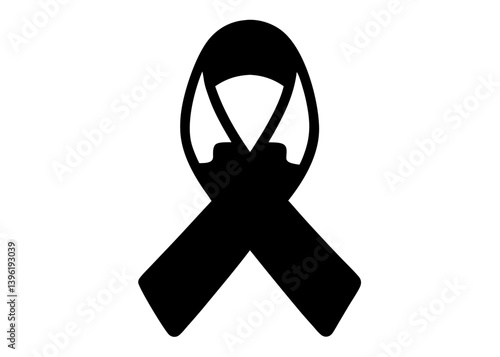 Colorful Puzzle Piece Ribbon Autism Awareness Symbol