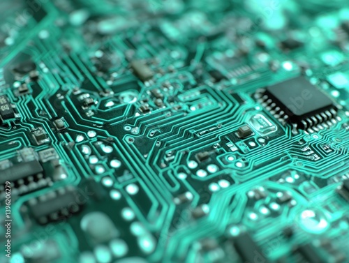 Intricate circuit board wit...