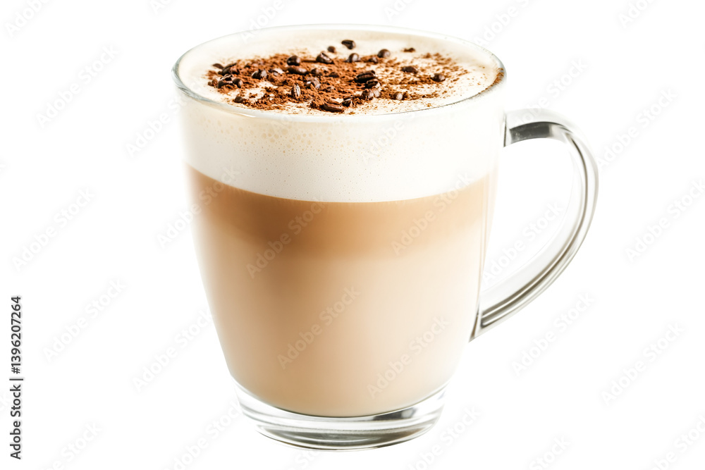 Delightful Latte Art Coffee Drink Cocoa Powder Topping Creamy Texture Warm Beverage Enjoyment Delightful Latte Art Coffee Drink Cocoa Powder Topping Creamy Texture Warm Beverage Enjoyment