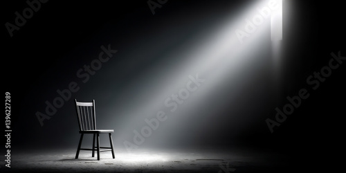 Fototapeta Naklejka Na Ścianę i Meble -  confined focus: square light