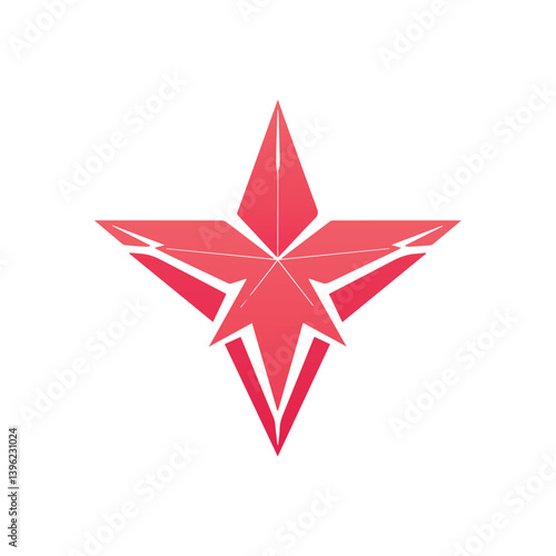 Creative Star Logo Design Illustration Template