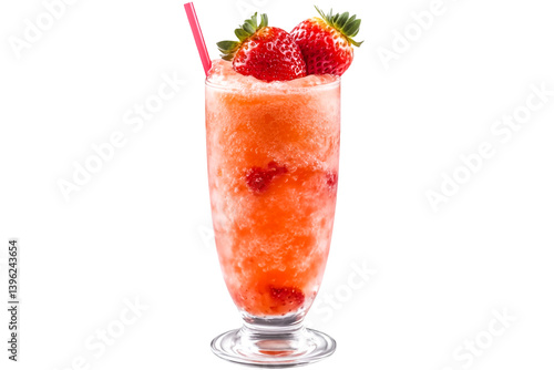 Wallpaper Mural Refreshing Strawberry Slushy Summer Drink Perfect for a Hot Day Torontodigital.ca