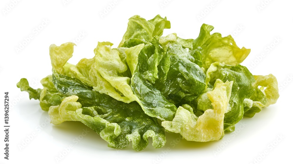 Vibrant display of fresh green lettuce, ready to elevate culinary creations Vibrant display of fresh green lettuce, ready to elevate culinary creations