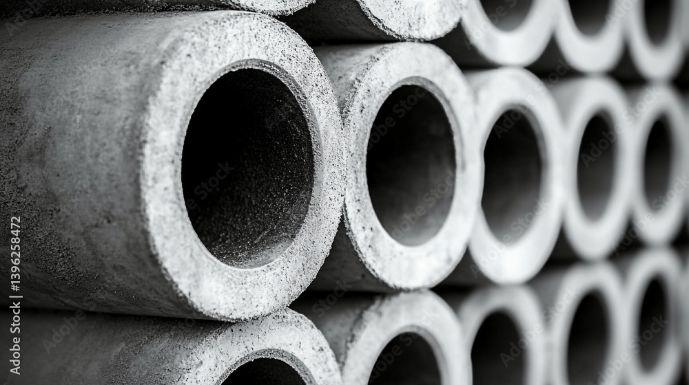 Concrete pipes symbolizing efficiency in modern construction, ensuring reliable drainage and wastewater management systems for sustainable urban development.
Concrete pipes symbolizing efficiency in modern construction, ensuring reliable drainage and wastewater management systems for sustainable urban development.