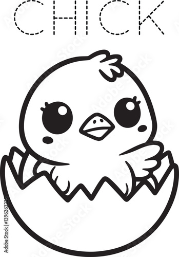 drawing chick
