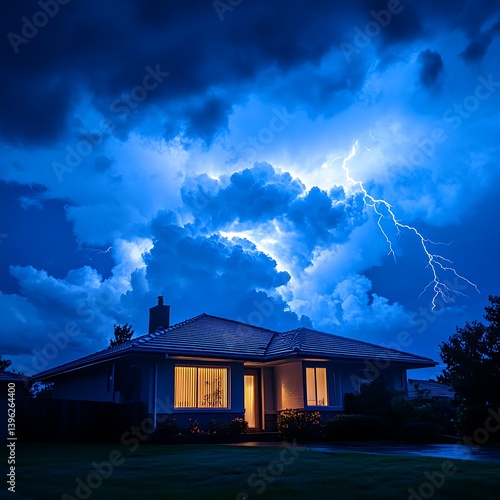 Stormy Night Home