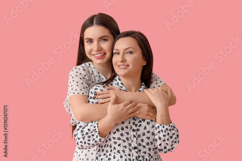 Beautiful mature woman with...