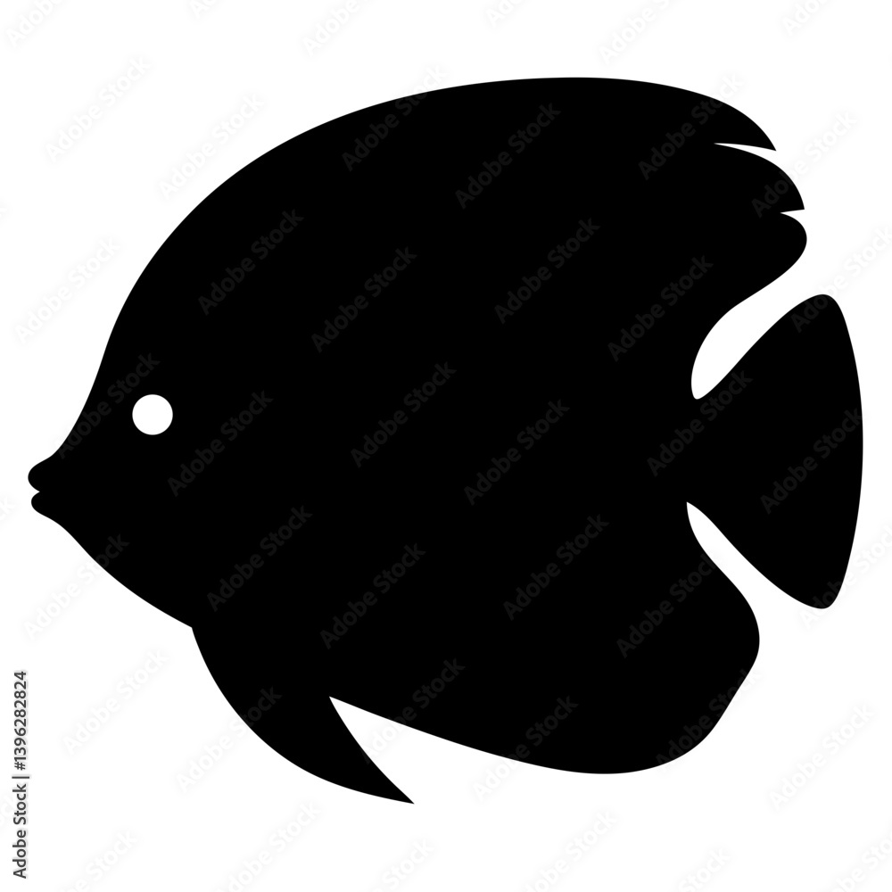 aquarium fish black silhouette of a moorish idol fish aquatic animal ocean life- simple black silhouette of a aquarium fish tropical sea life animal icon, aquarium fish black silhouette of a moorish idol fish aquatic animal ocean life- simple black silhouette of a aquarium fish tropical sea life animal icon,