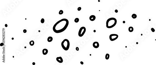 Tapered Oval Dots in Fading Diagonal Spread