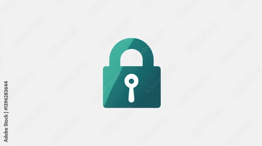 Padlock Icon Security Privacy and Protection Symbol Padlock Icon Security Privacy and Protection Symbol