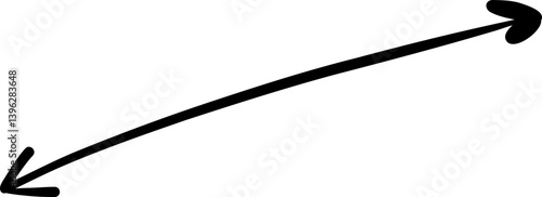 Double headed arrow with vertical motion