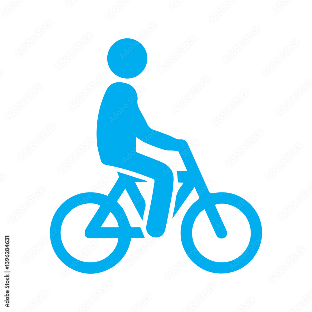 Obraz premium cycling colored icon